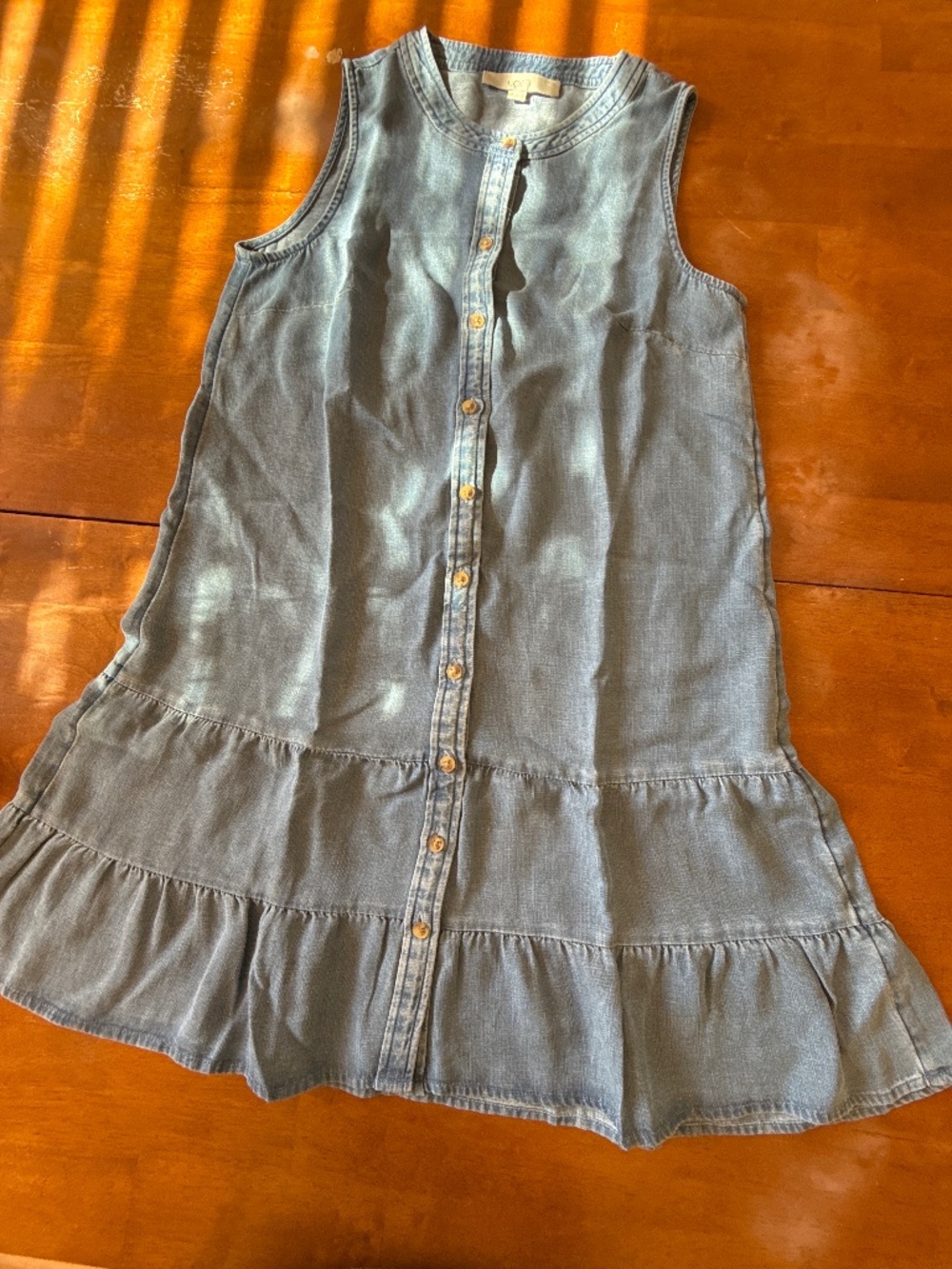 Loft Light Denim Dress
